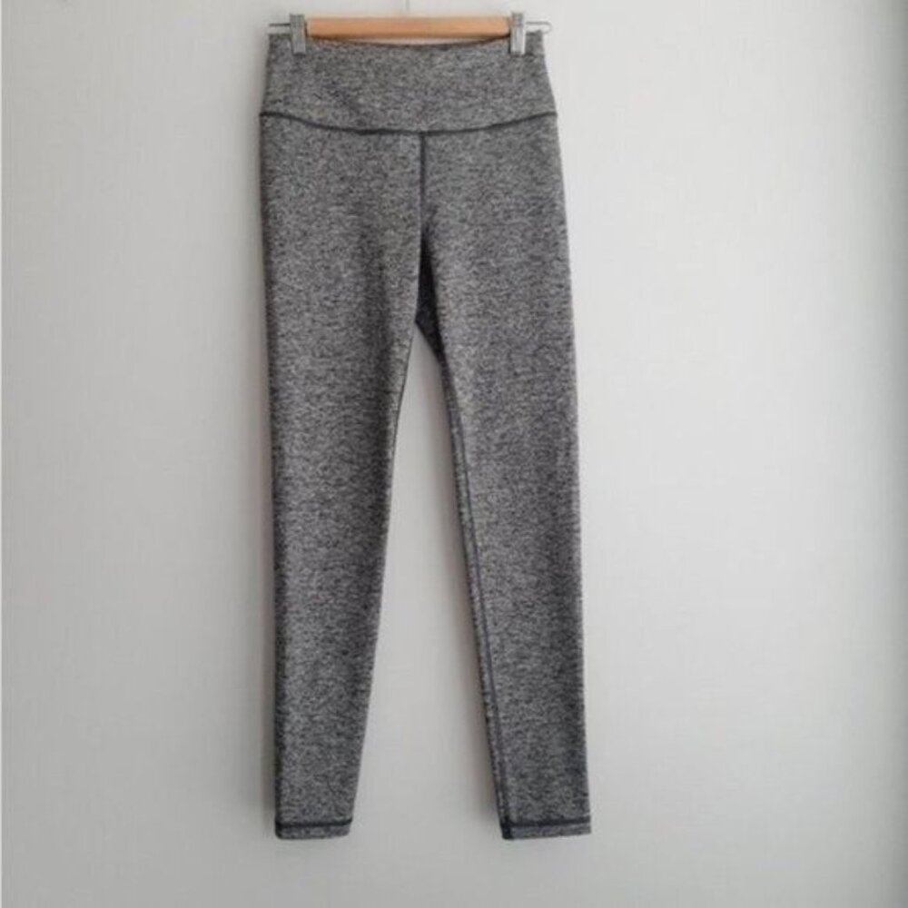 VICTORIA'S SECRET Sport KNOCKOUT Heather Grey Tights Workout Leggings Sz S